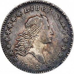 50 cents 1795 Large Obverse coin