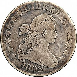 50 cents 1802 Large Obverse coin