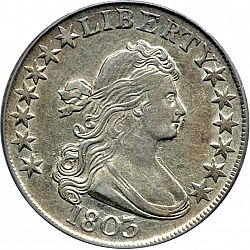 50 cents 1803 Large Obverse coin