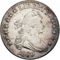 50 cents 1806 Large Obverse coin