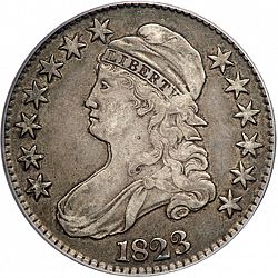 50 cents 1823 Large Obverse coin