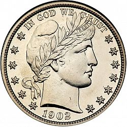 50 cents 1902 Large Obverse coin