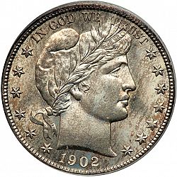 50 cents 1902 Large Obverse coin