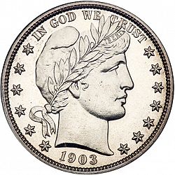 50 cents 1903 Large Obverse coin