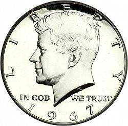 50 cents 1967 Large Obverse coin