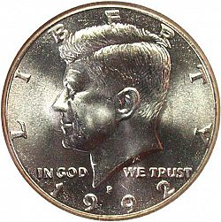 50 cents 1992 Large Obverse coin