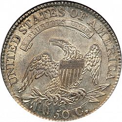 50 cents 1813 Large Reverse coin