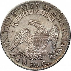 50 cents 1817 Large Reverse coin