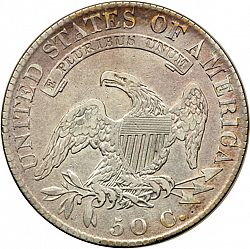 50 cents 1820 Large Reverse coin