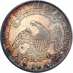 50 cents 1826 Large Reverse coin