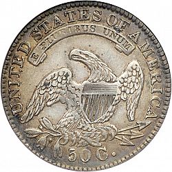 50 cents 1834 Large Reverse coin