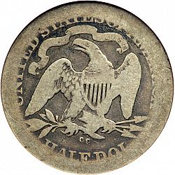 50 cents 1878 Large Reverse coin