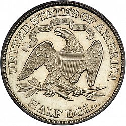 50 cents 1883 Large Reverse coin