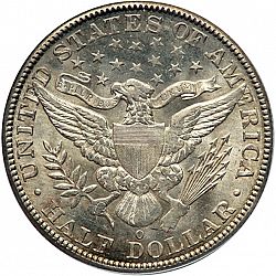 50 cents 1893 Large Reverse coin