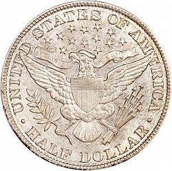 50 cents 1900 Large Reverse coin