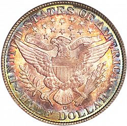 50 cents 1905 Large Reverse coin