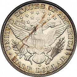 50 cents 1907 Large Reverse coin