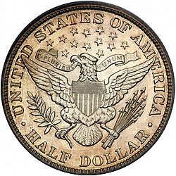 50 cents 1910 Large Reverse coin