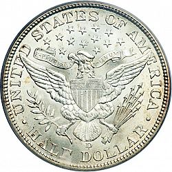 50 cents 1911 Large Reverse coin