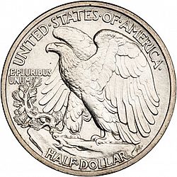 50 cents 1916 Large Reverse coin