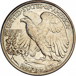 50 cents 1917 Large Reverse coin