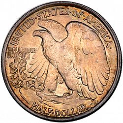 50 cents 1920 Large Reverse coin