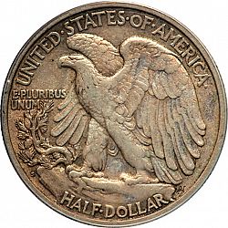 50 cents 1921 Large Reverse coin