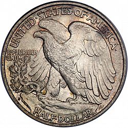 50 cents 1927 Large Reverse coin