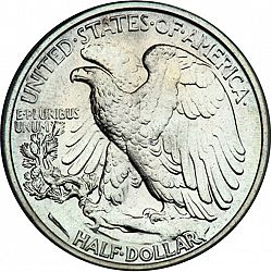 50 cents 1938 Large Reverse coin