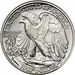 50 cents 1945 Large Reverse coin