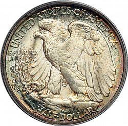 50 cents 1945 Large Reverse coin