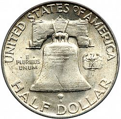 50 cents 1949 Large Reverse coin