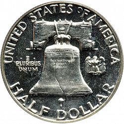 50 cents 1952 Large Reverse coin