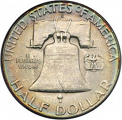 50 cents 1952 Large Reverse coin