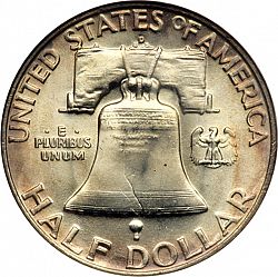 50 cents 1959 Large Reverse coin