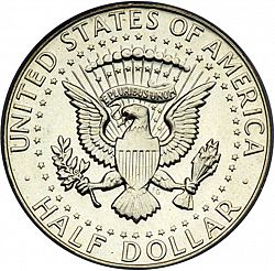 50 cents 1965 Large Reverse coin