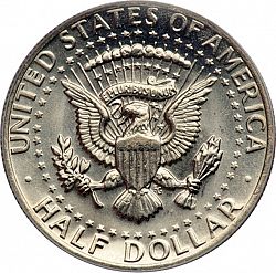 50 cents 1974 Large Reverse coin
