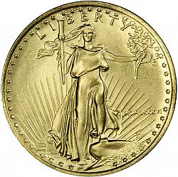 Bullion 1986 Large Obverse coin
