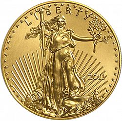 Bullion 2011 Large Obverse coin