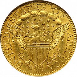 5 dollar 1798 Large Reverse coin