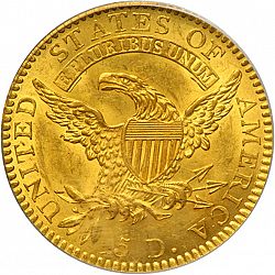 5 dollar 1820 Large Reverse coin