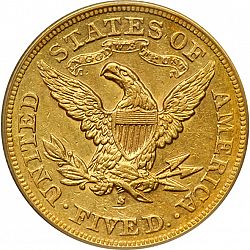 5 dollar 1877 Large Reverse coin