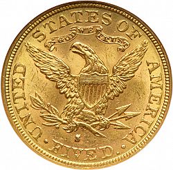 5 dollar 1893 Large Reverse coin
