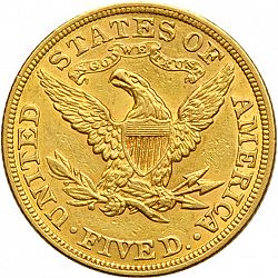 5 dollar 1902 Large Reverse coin