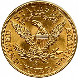 5 dollar 1903 Large Reverse coin