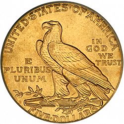 5 dollar 1908 Large Reverse coin