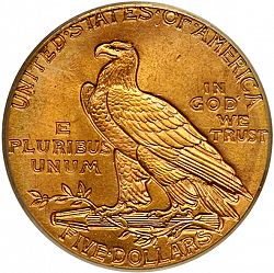 5 dollar 1909 Large Reverse coin