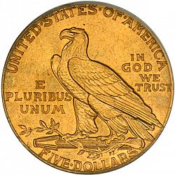 5 dollar 1913 Large Reverse coin