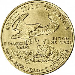 Bullion 1986 Large Reverse coin
