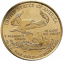 Bullion 1999 Large Reverse coin